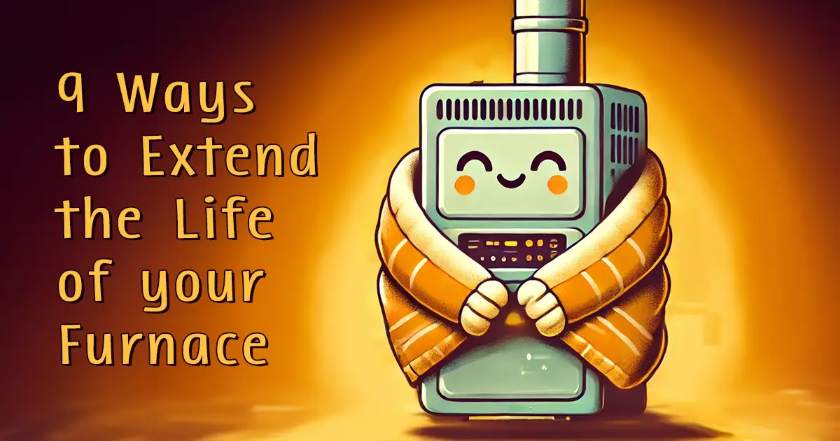 A digital rendering of a very happy furnace.
